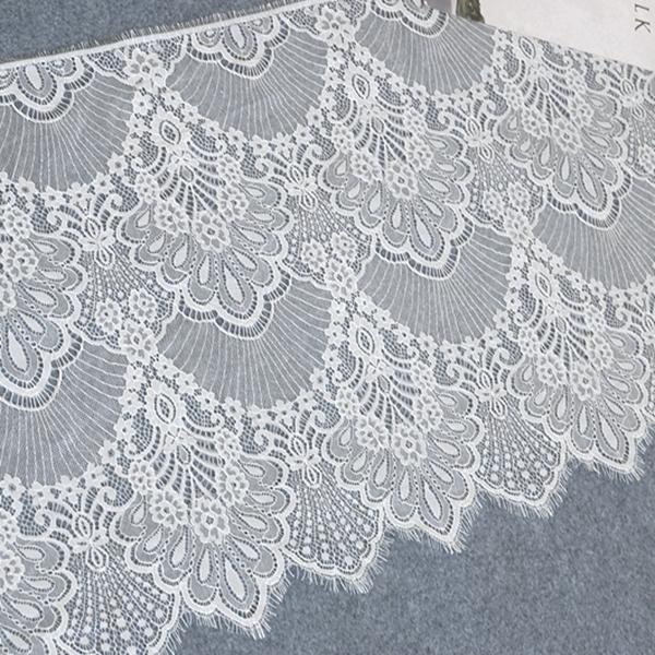 3 meters,Phoenix Tail Lashes Lace Fabric DIY Wedding Curtain Eyelash Lace Trim Skirt Dress Accessories