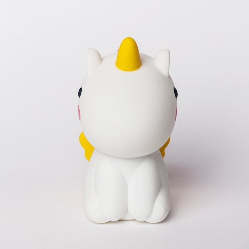 LED Small Night Lamp Bedroom Children's Sleep Light Cartoon Lamps, Silicone Bedside Lamp Charging Induction Table Lamp