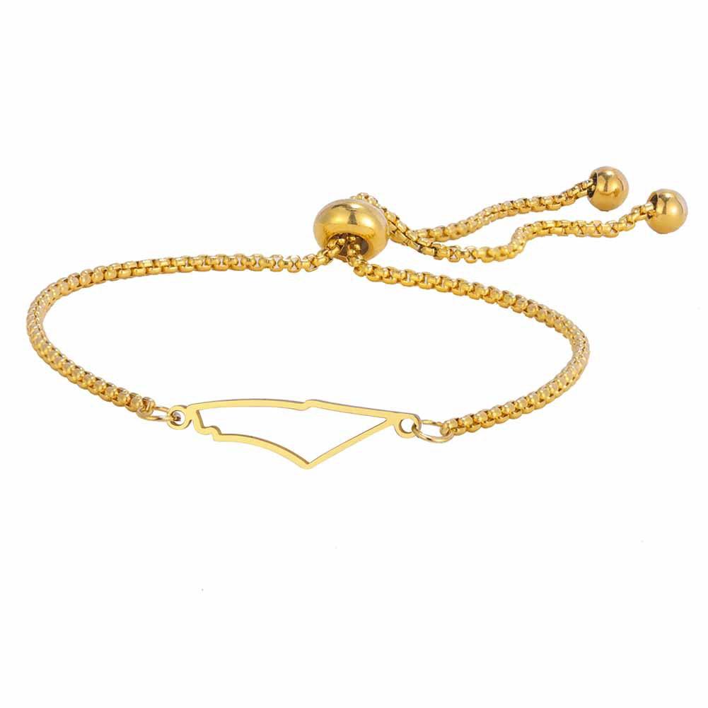 Delicate Hollow Mountain Pendant Bracelet Irregular Design Elegant Jewelry for Women
