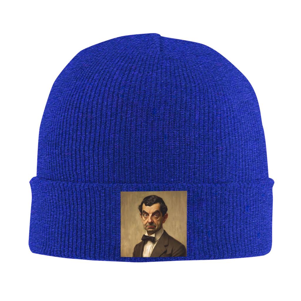 Mr Bean Whistler Mother Winter Skullies Beanies Hat Warm Autumn Knitted Hats Bonnet Caps for Women Men