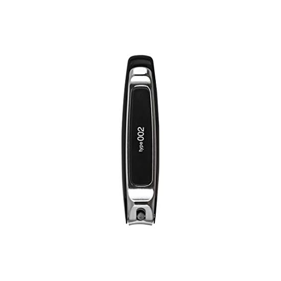 KAI Nail Clipper Type002 M Black, Curved Blade, Made In Japan, KE0129