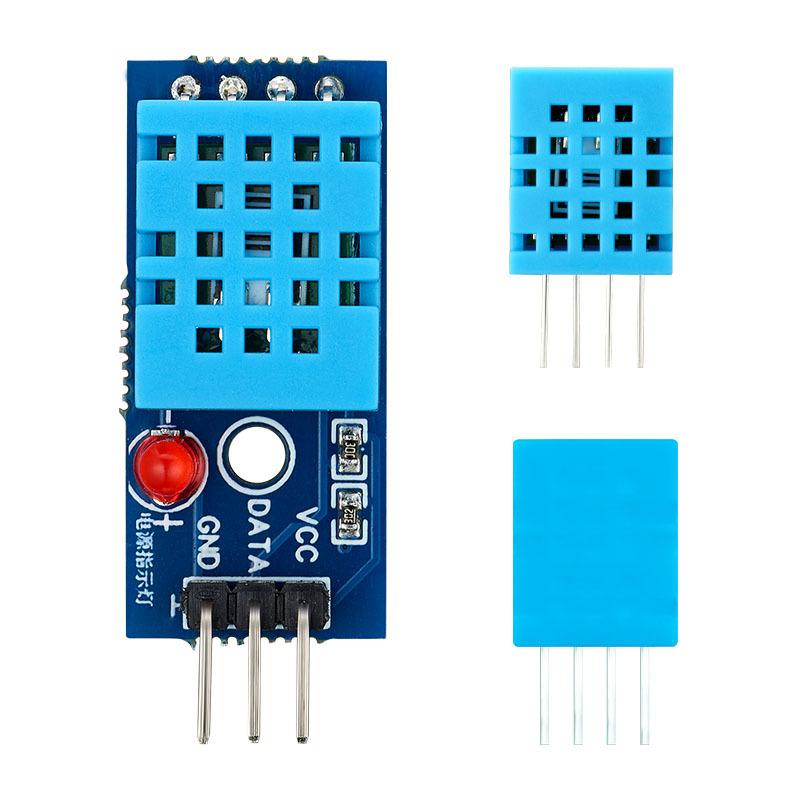 Spot DHT11 Temperature and Humidity Module Wholesale with Adapter Board Single Bus Output Digital Signal Humidity Sensor