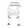 Raised Toilet Seat with Handles High Stability Stainless Steel Toilet Seat Risers for Seniors Pregnant Woman