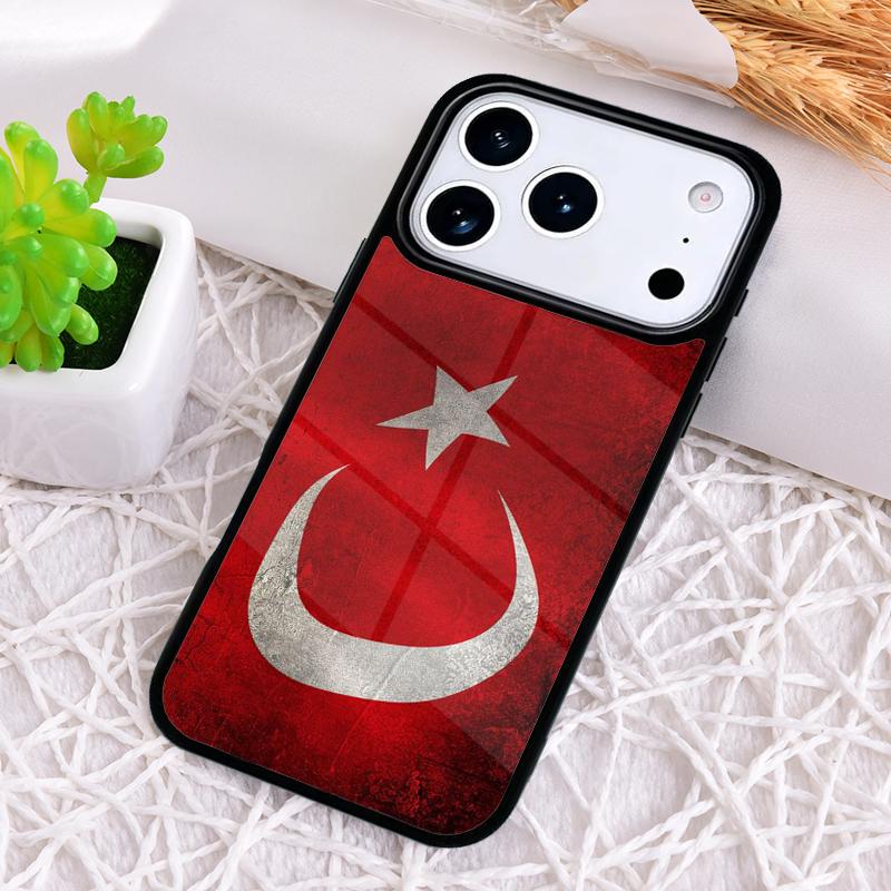 Turkey Turkish Flag Shockproof Phone Case for iPhone 17 Air 16e 15 11 12 14 13 Pro Max Cover Coque