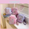 Adorable Rabbit And Bear Canvas Shoulder Bag For Kids Lightweight And Stylish Design