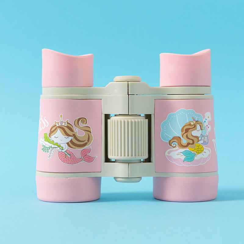 High Magnification HD Kids' Binoculars - 4x30 Children's Outdoor Telescope