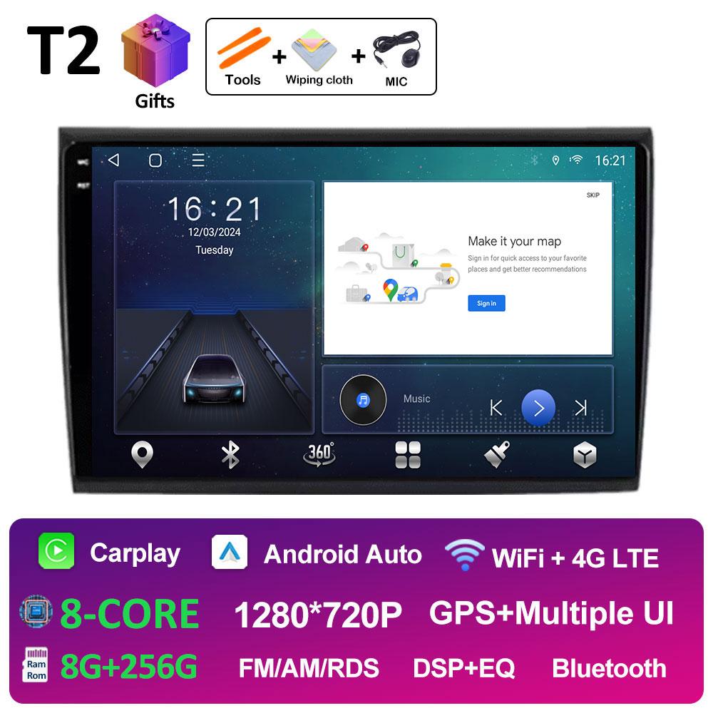 Car Video For Fiat Bravo 2007 2008 2009 2010 2011 2012 Audio Player Intelligent System 2.5D Touch Screen Bluetooth Auto Tools 4G