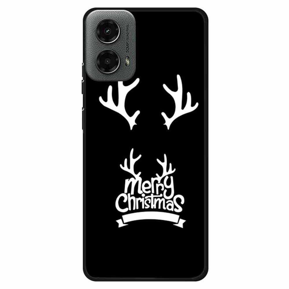 

For Motorola Moto G 5G (2024) Case Aesthetic Pattern TPU Shockproof Phone Cover Deer Horn