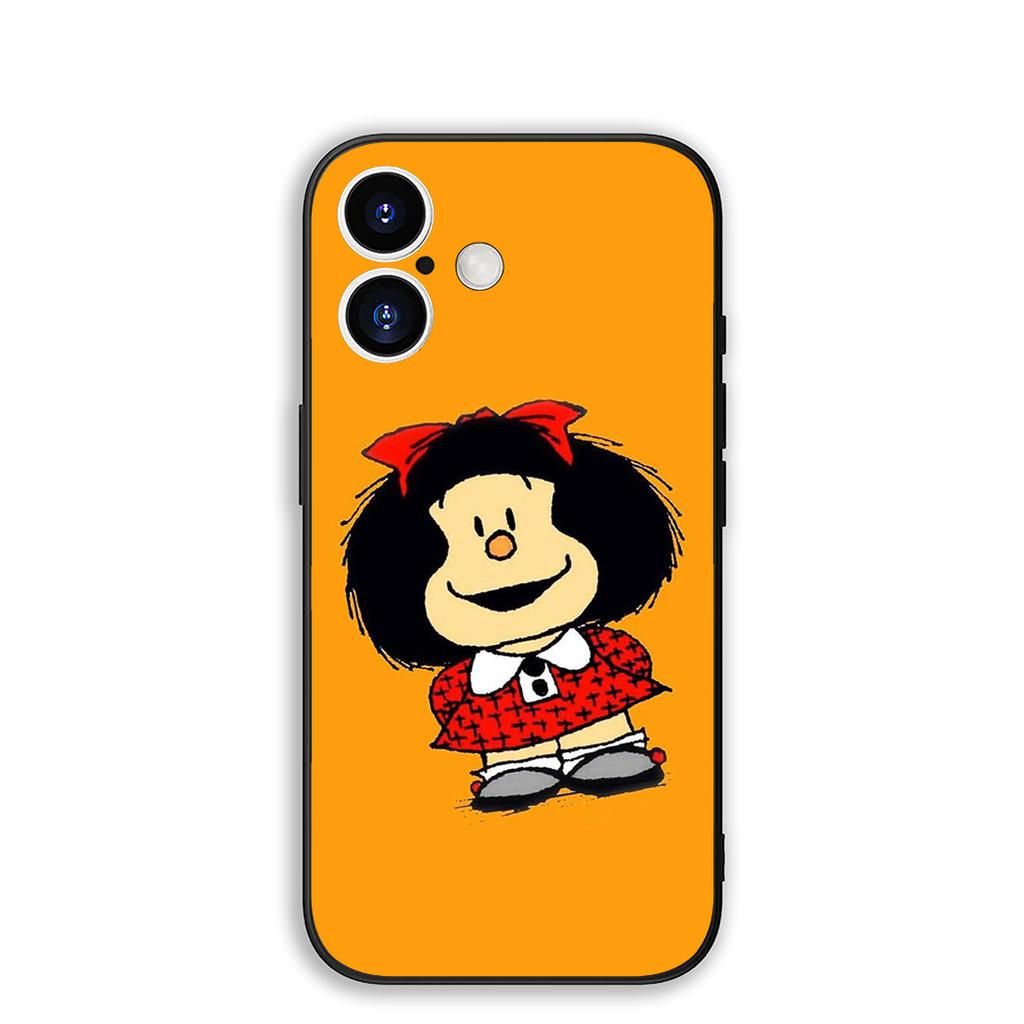 for Samsung Galaxy Note 20 Ultra 10 8 9 S10 Plus Lite S8 A70 A24 A25 S10E A21S A37 A57 A51 A7 Case Poster M-Mafaldas Cartoon