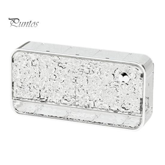 

Держатель для мыла на столешнице, дизайн с пульсацией воды, настенный монтаж с дренажным ящиком, светильник, роскошная коробка для мыла для ванной комнаты M серебряный