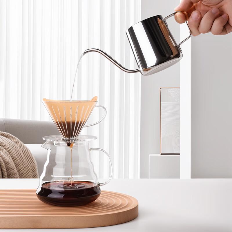 CLITON Electric Coffee Grinder & Pour-Over Coffee Set