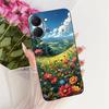 For Tecno Spark Go 3 Case Cover Fashion Butterfly Luxury Cute Painted Black Silicone Bumper For Tecno Spark Go3 KN3 Phone Casing