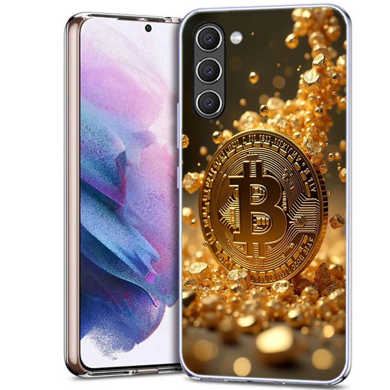 

Bitcoin Money Phone Case for Samsung A54 A14 A24 A34 A17 A37 A57 A55 A35 A25 A15 A13 A23 A33 A53 A07 A05S A04S A03 A73 Galaxy No Samsung Note 8 бежевый