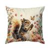 1/4pcs Animals Flowers Butterflies Cushions Pillowcase Polyester Cushion Cover Throw Pillow Pillowcover Home Car Sofa Decor