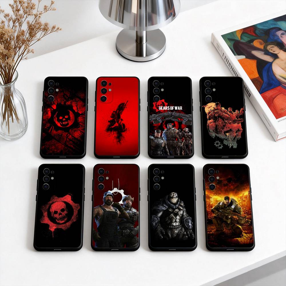 Game G-Gears Of W-War-es Phone Case For Samsung S25,S24,S21,S22,S23,S30,Ultra,S20,Plus,Fe,Soft Silicone Black Cover