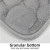 3PCS/set Bath Mats Non Slip Memory Foam Bathroom Soft Rugs Water Absorption Dry Fast Bath Mat Machine Washable for Home Floor