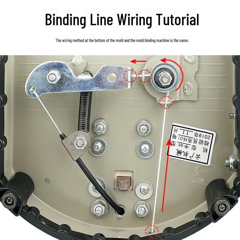 Yungu Precision Manual Financial Binding Machine CN Plug (adapter Included)