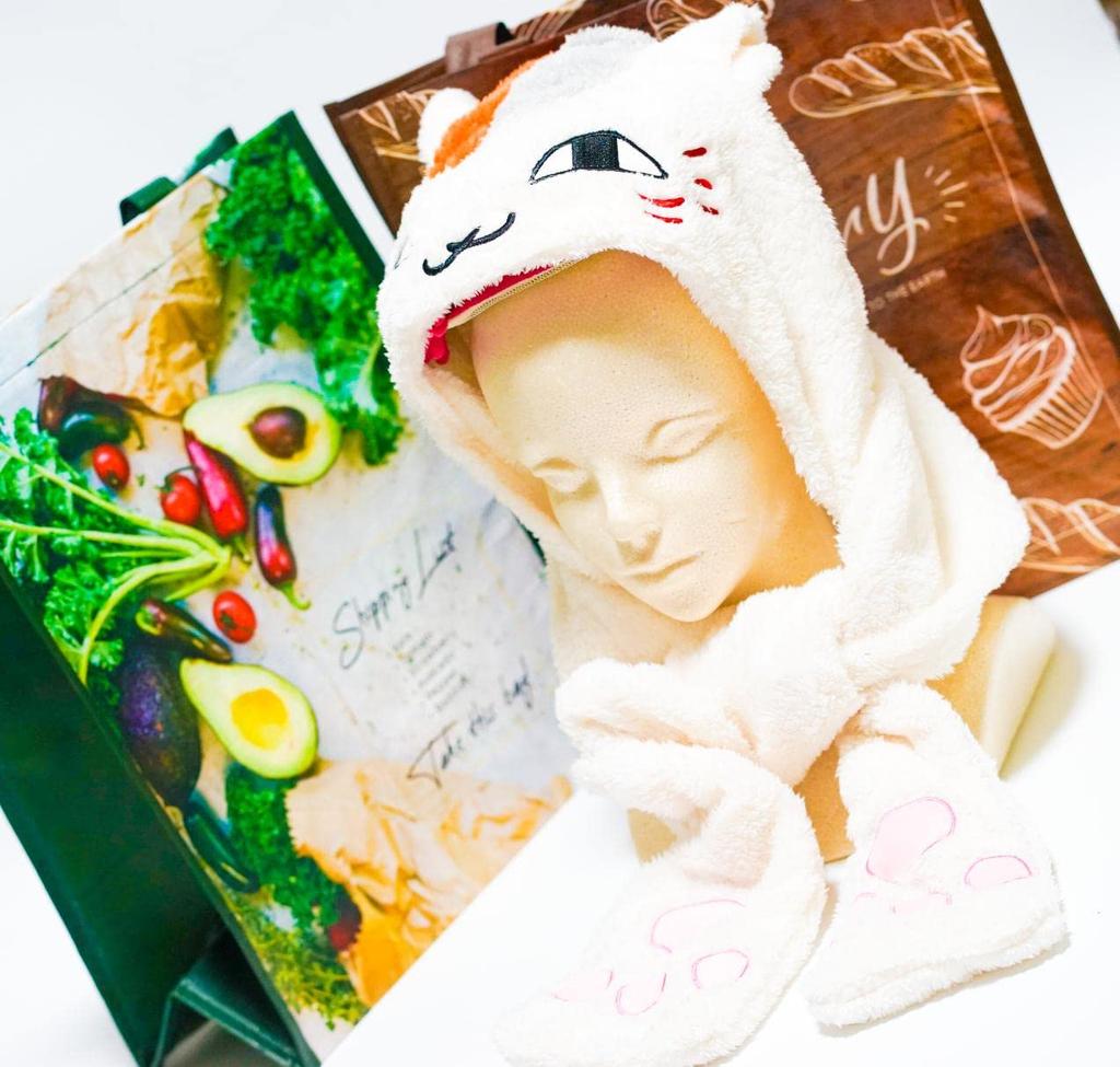 Hat, Nyanko Sensei Scarf, Natsume's Book of Friends, Night, Takashi Natsume, Nyanko Sensei, Spotted Goods