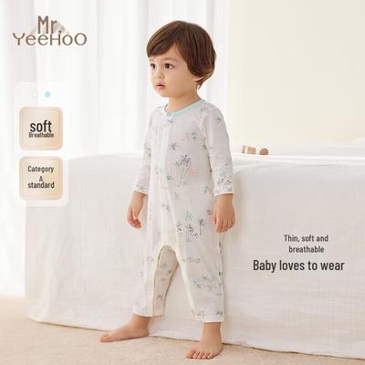 Unisex Baby Lightweight Breathable Cotton Romper