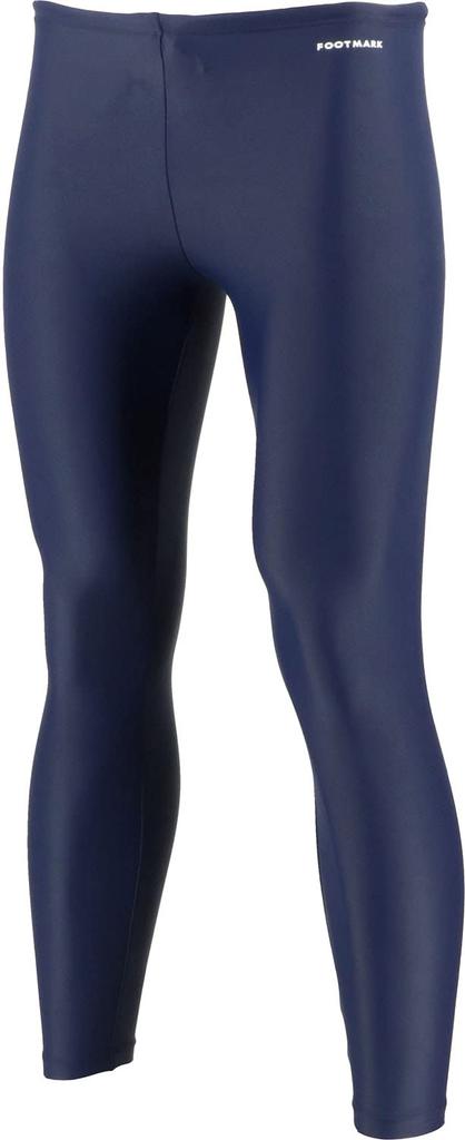 Footmark Swim Leggings for School Physical Swimming and Swimming Size 08 101586 Education, Lessons, School, Unisex, (Navy), LL,