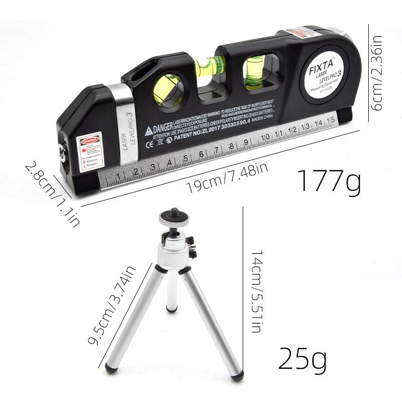 Multi-Functional High Precision Laser Level for Household and Infrared Cross-Line Decoration