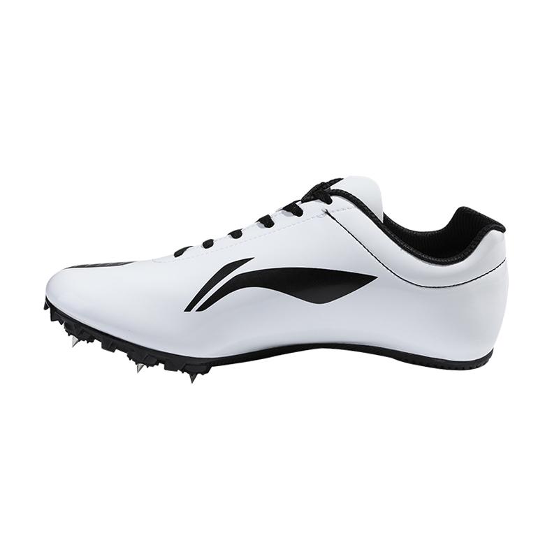 Li Ning Athletics Spikes Short Distance Professional Fabric Synthetic Leather Non-Slip Wear-Resistant Fit Low-Top Running Shoes Unisex Shoes LJJR199-1