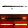 12V Motorcycle Safety 32LED Strip Light Running Rear Brake Turn Signal Flexible Motorcycle Signal Lamp