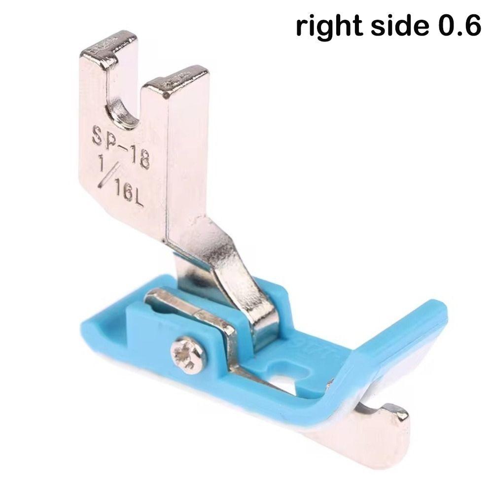 

1 шт. Пластиковая прижимная лапка SP-18 для кромки, встроенная прижимная лапка для плоской машины, пластиковая прижимная лапка для кромки говяжьих сухожилий, швейные принадлежности
