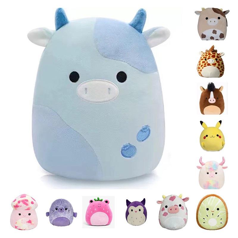 Adorable Cow Plush Pillow Toy Soft And Cuddly Animal Doll For Kids