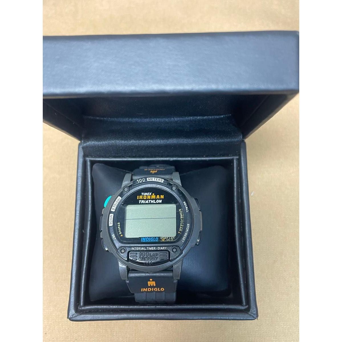 Хорошее состояние цифровых часов TIMEX IRONMAN TRIATHLON 100м водонепроницаемые TIMEX