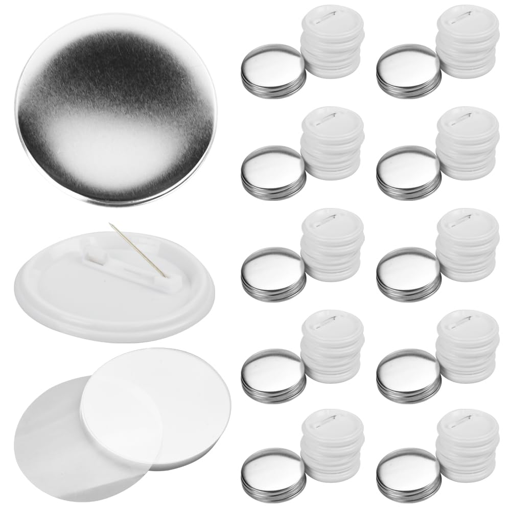 

Large-Capacity 100-Piece Set of Spring Pins for Handmade Badges (58mm)