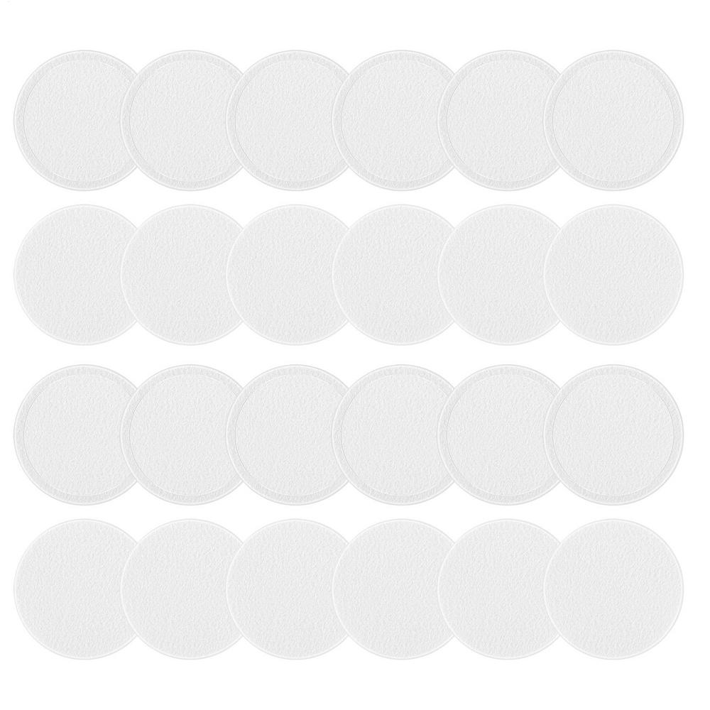 24x Mushroom Adhesive Filter Discs For Moisture Preservation Mushroom Grow Box Monotub Filters Cotton Humidity Retention Screen