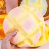 Pineapple Bun Slow Rising Squeeze Toy Oversized Soft Stress Relief Prop for Prank Gift Desk Decor