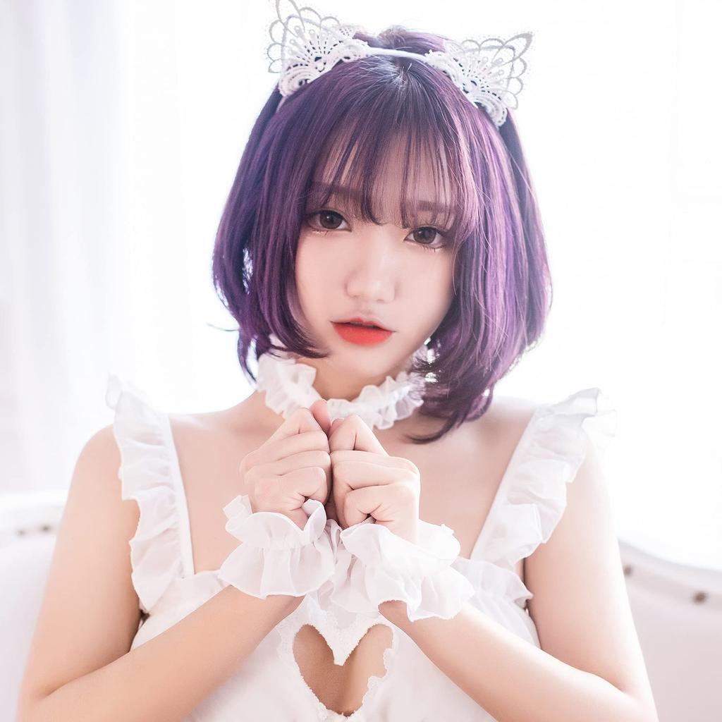 Cat Cosplay Lingerie Babydoll Cat Sexy Cosplay Cat Costume Outfit Extreme Underwear Cosplay Cute Halloween Christmas Event Costume Bold Moe Moe Open