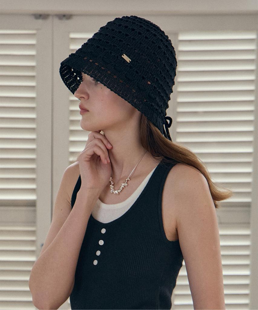 JUCYJUDY Punched Knit Bucket Hat Jzcp300B