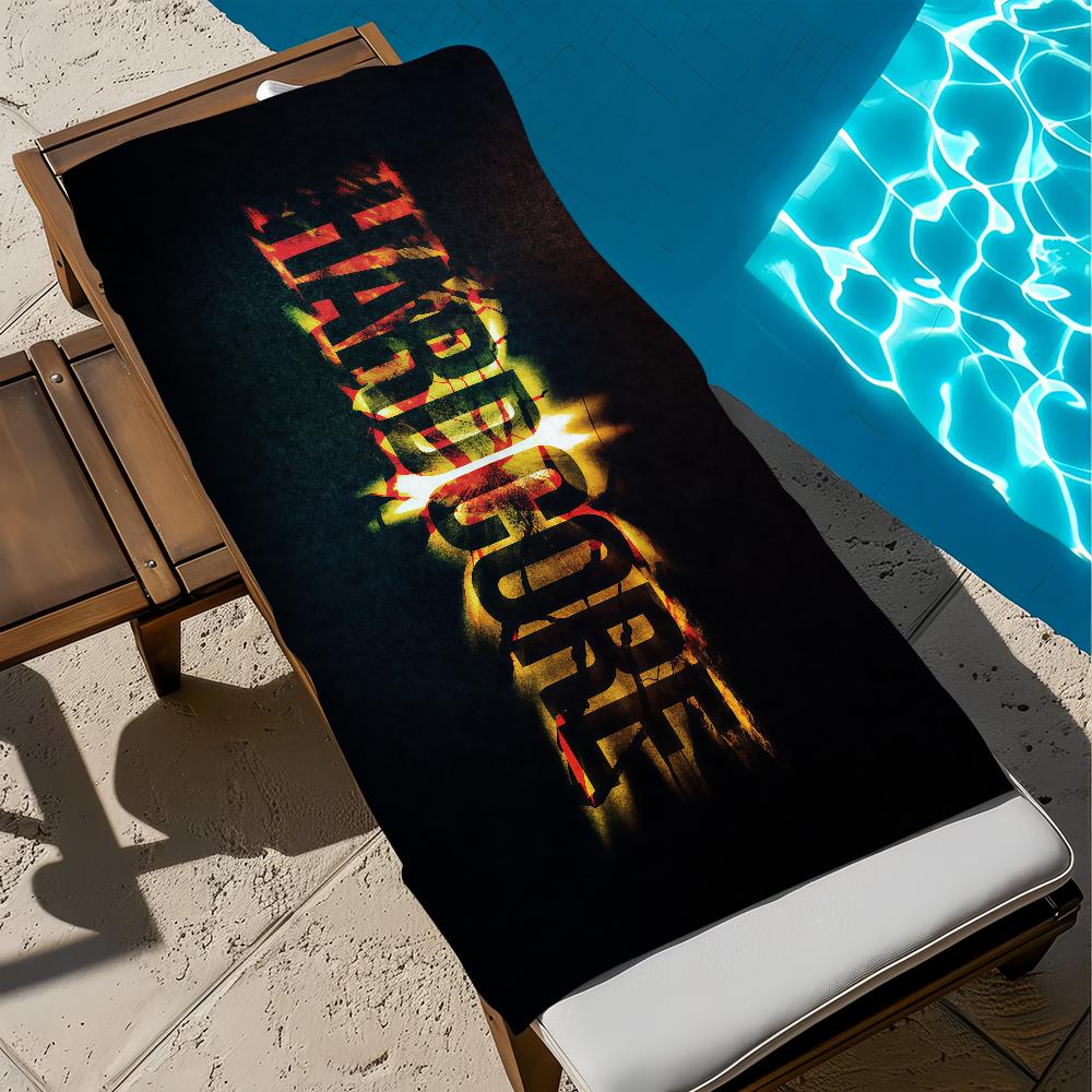 Fashion 100 H-Hardcore Towel Beach Bath Quick-Drying Lightweight Portable Sauna Camping Swim Pool Travel