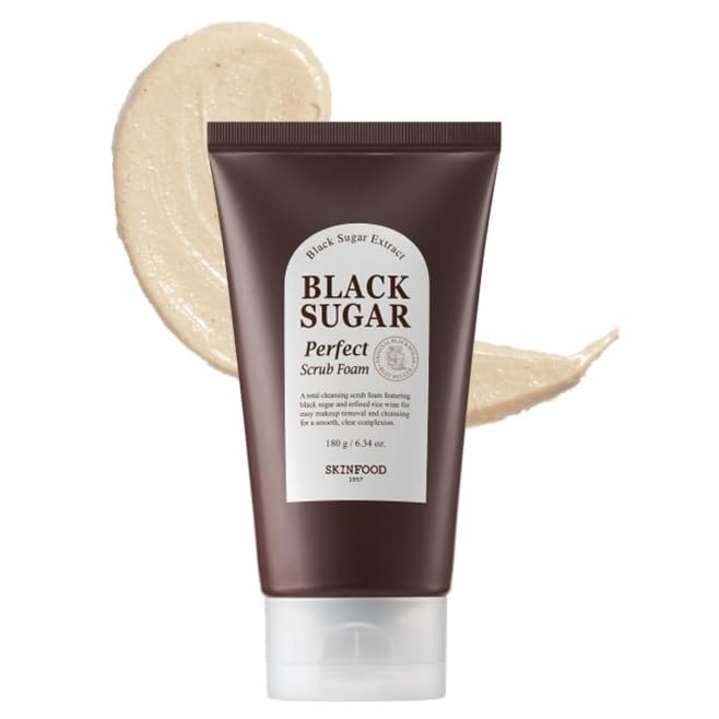 

SKINFOOD Black Sugar Scrub Foam Пена для умывания лица