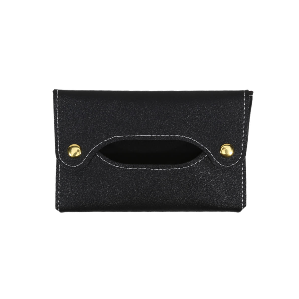 

Многоразовый ПУ мини-мешок для салфеток, дорожный гигиенический органайзер для ванной комнаты, гостиной, сумка для хранения мелких предметов, портативный удобный санитарный чехол None чёрный