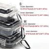 High Quality ABS Camping Box Transparent Equipment Dry Box Sealed Storage Box Shockproof Professional Waterproof Toolbox Durable