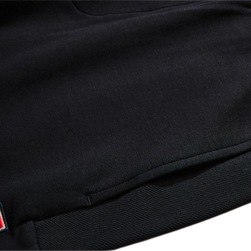 New FILA Knitted Sweatpants Men's Jet Black F11M038632GBK