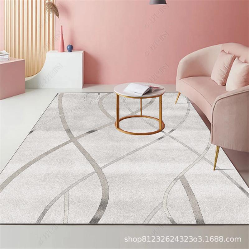 Nordic Geometric Pattern Carpet for Living Room and Bedroom