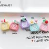 Sweet Fruit Cream Roll Cake Resin Dessert Hairpin Simulation DIY Accessory