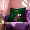 Courage The C-Cowardly Dog Pillow Case Square Double-Sided Sofa Cushion Cover Bedroom Bedside Pillow
