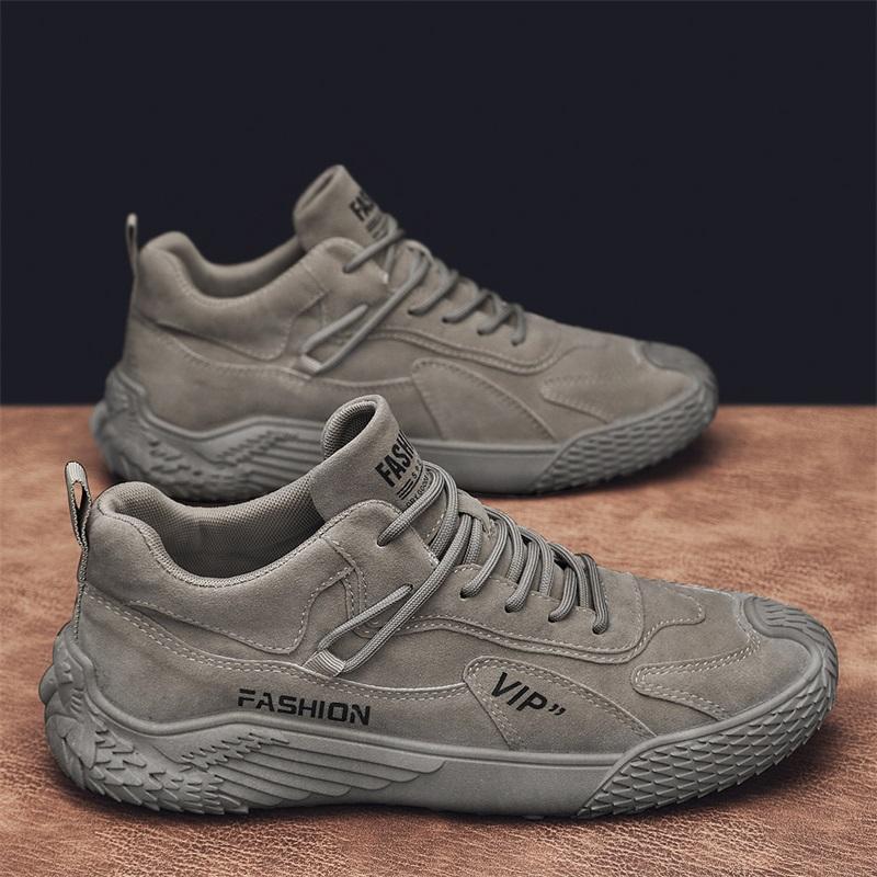 Mode Casual Sneakers Loafers Plattform Sportskor Casual Skor Ankelstövlar Herr Sneakers Sport- och Fritidsstövlar Vinter Herr Rund Tå