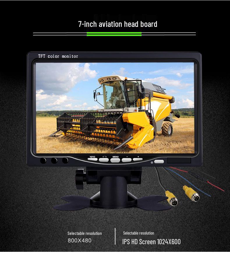 S720 7" HD HDMI VGA Desktop Monitor for Industrial Use