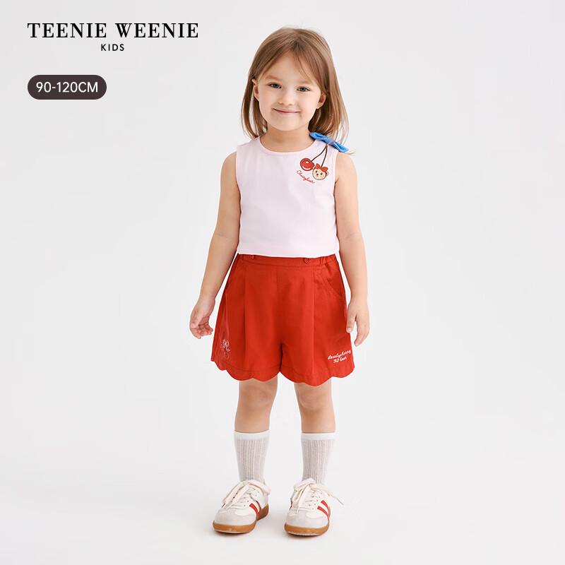 

Teenie Weenie Kids Girls Cotton Lace Shorts 100