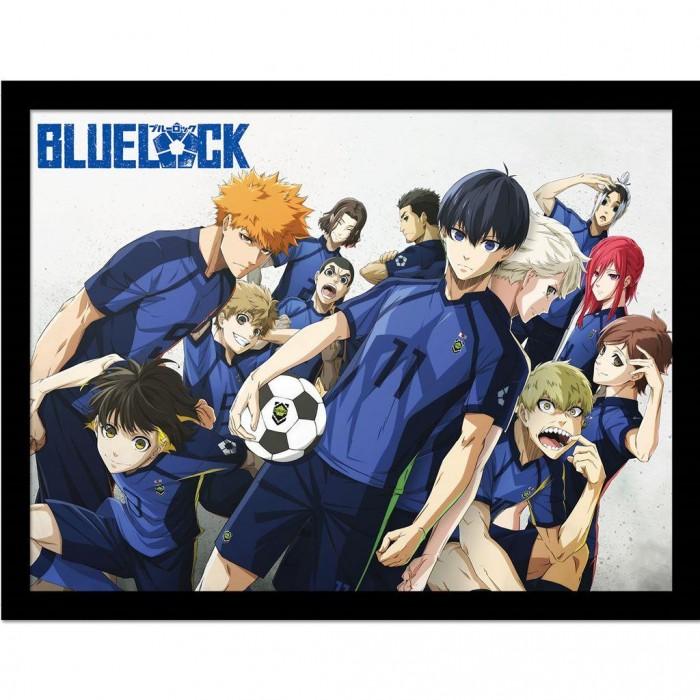 Blue Lock Characters Framed Poster