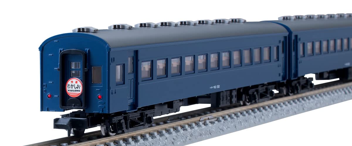 

Tomytec TOMIX N Gauge JNR Oha61 Series Set 98779 Railway Model Passenger Car (Blue) синій