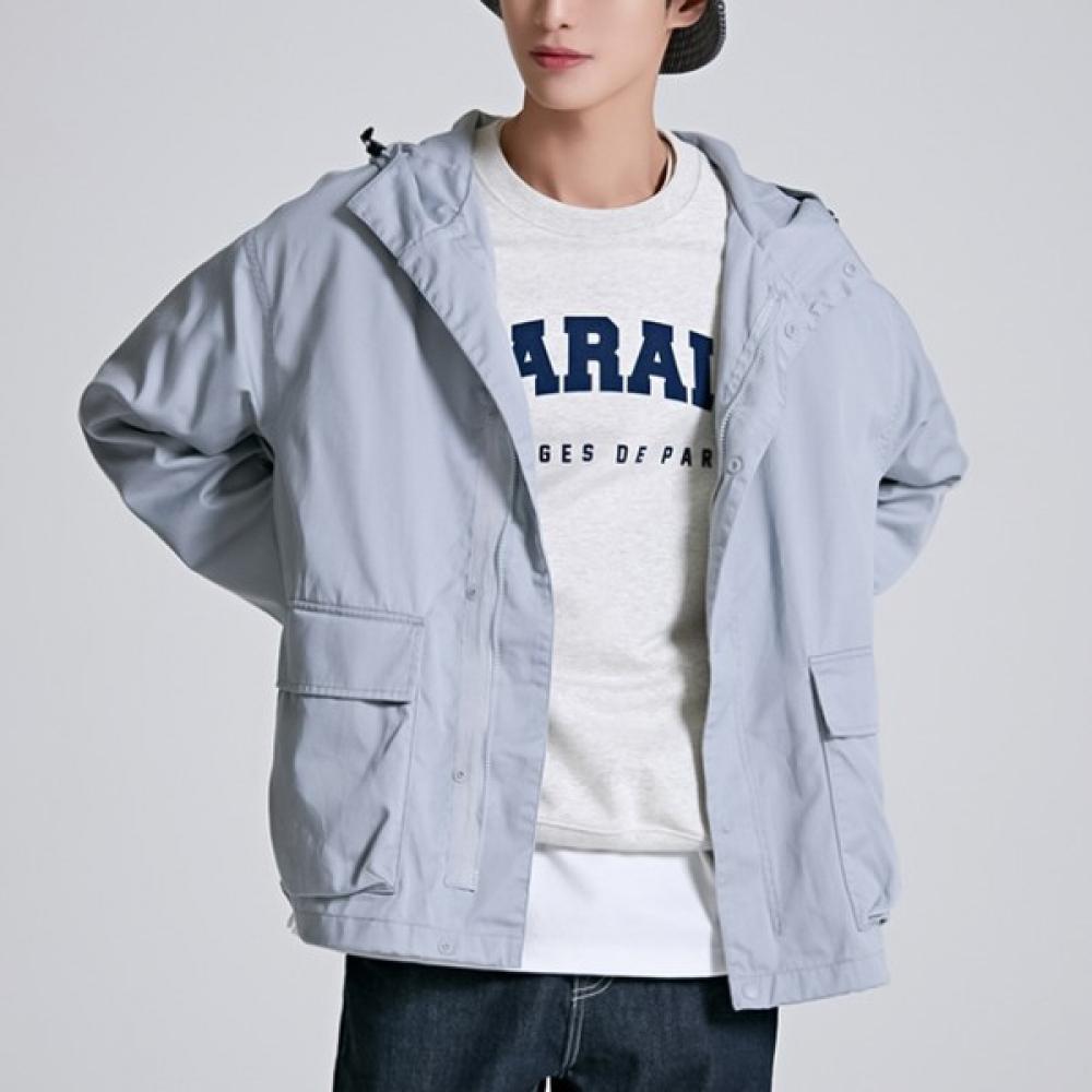 

[spao] Короткий ночной топ с капюшоном String Spjjc12c01 T Lgray/100