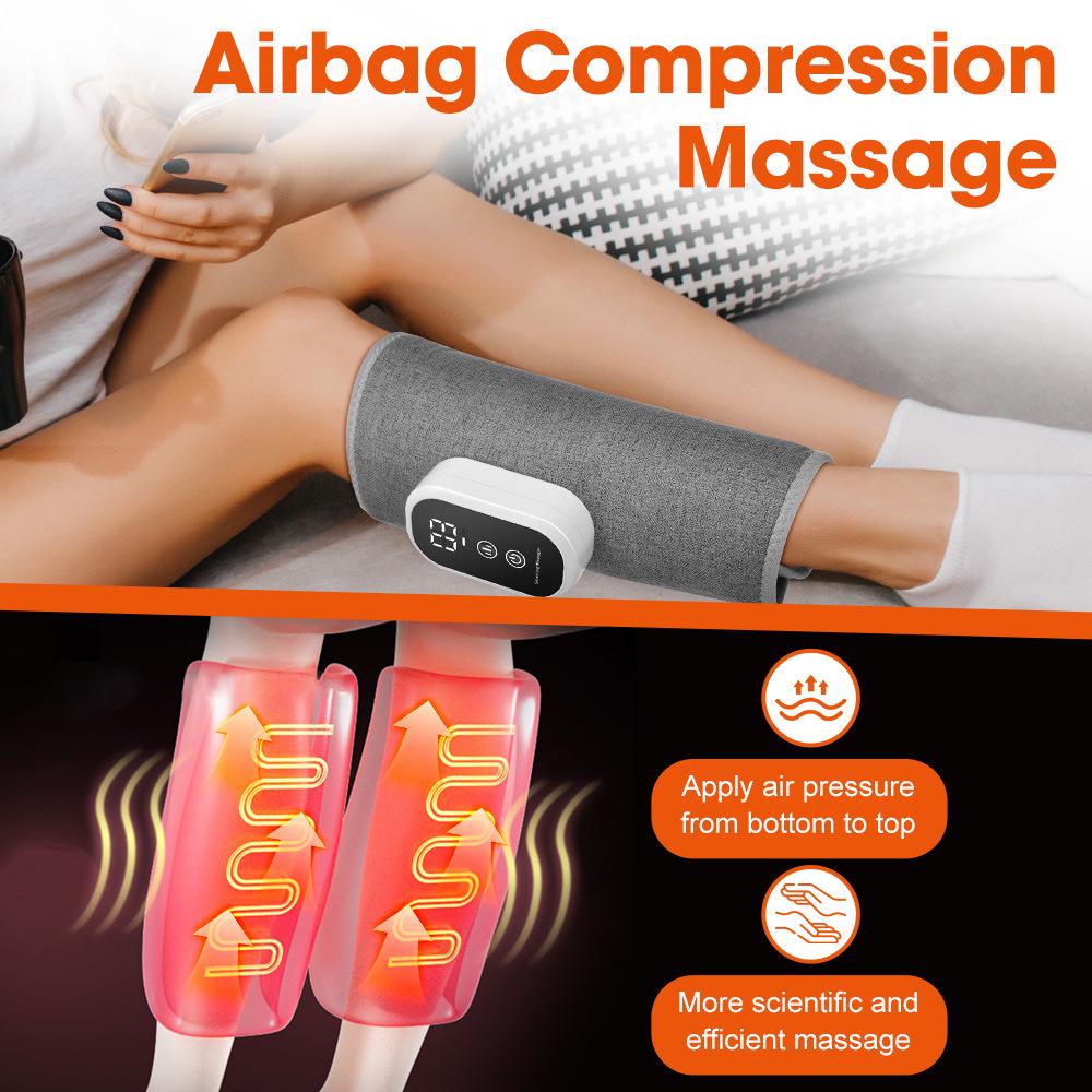 Electric Airbag Calf and Leg Massager for Muscle Relaxation and Slimming